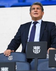 世界杯直播官网下载安装-拉波尔塔：放走梅西实属无奈 曾希望他免费效力